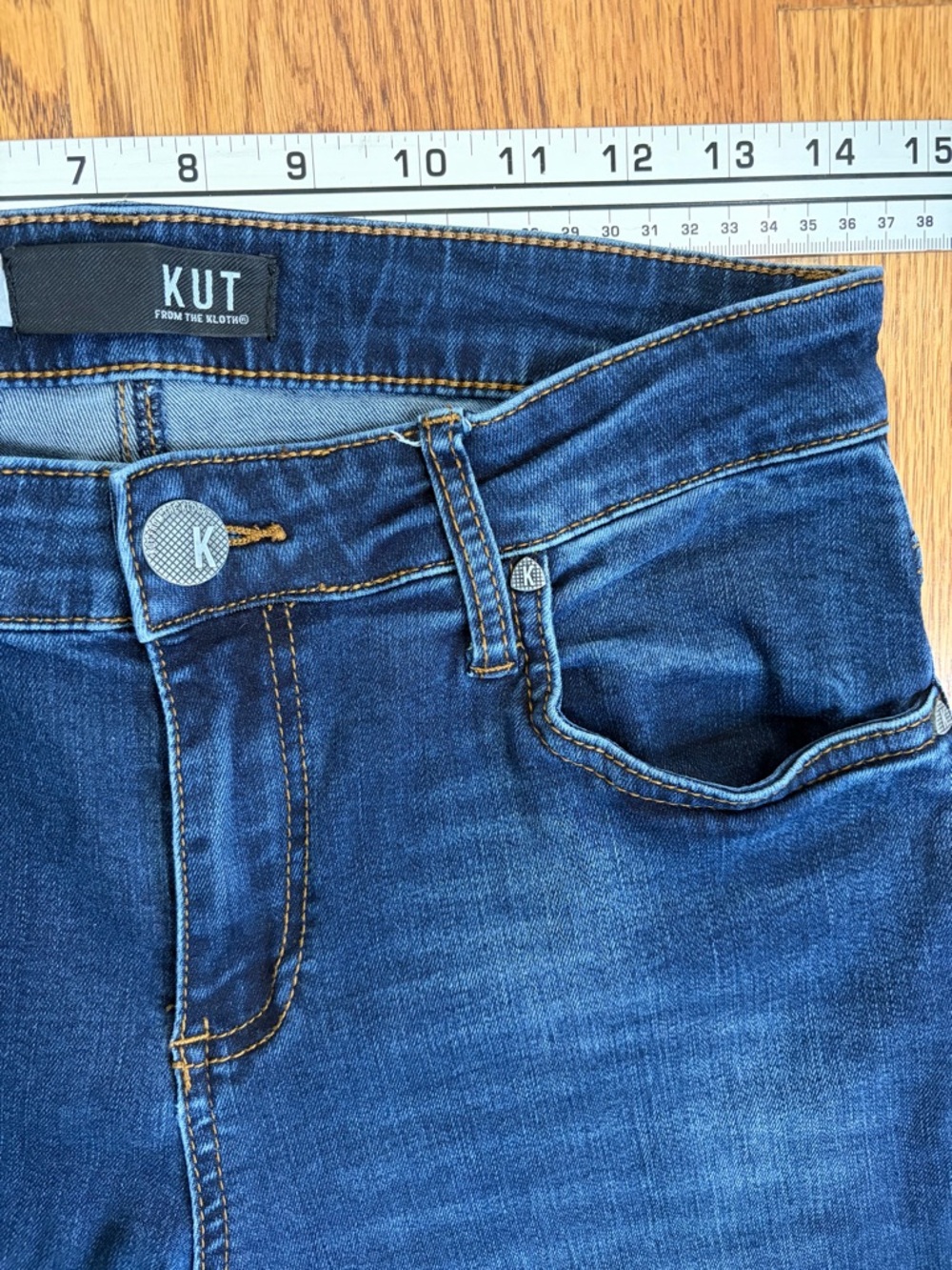 Kut from the Kloth Dark Blue Skinny Jeans - Picture 4 of 9